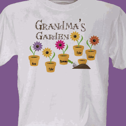 Personalized Garden T-Shirt
