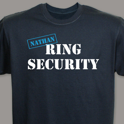 Personalized Ring Bearer Shirt