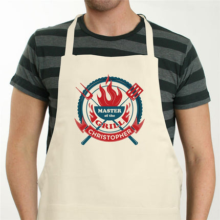 Personalized Master of the Grill Apron