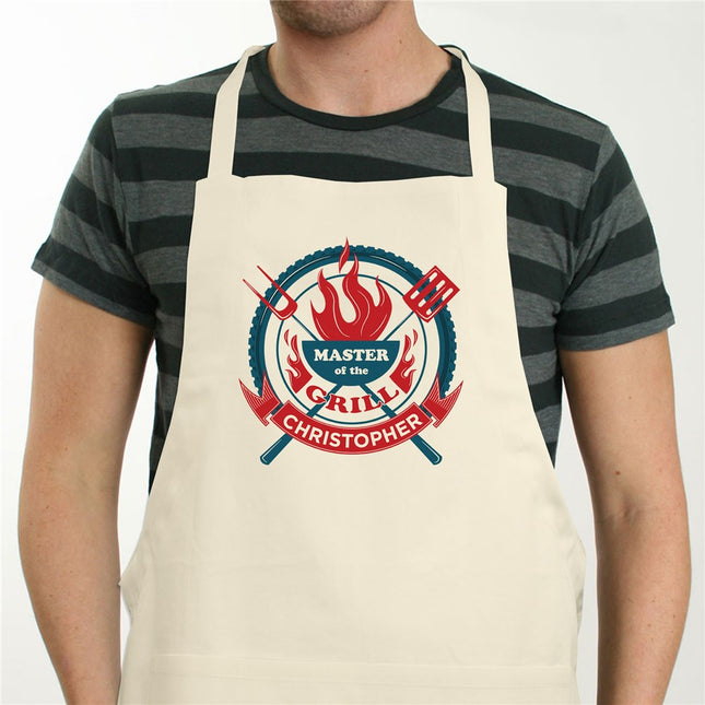 Personalized Master of the Grill Apron