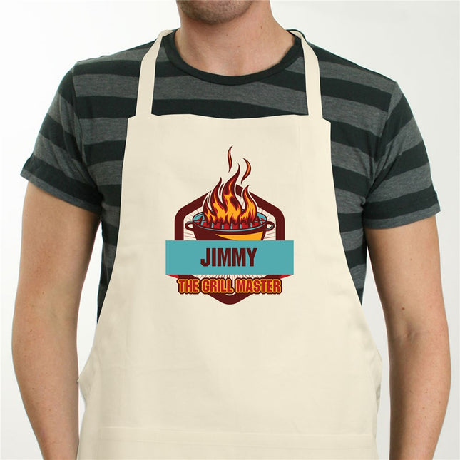 Personalized The Grill Master Apron
