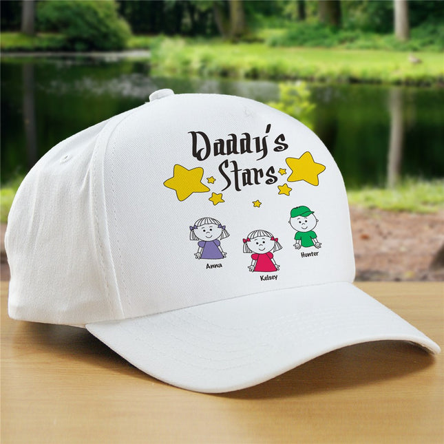 Personalized My Stars Father's Day Hat