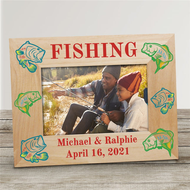 Personalized Fishing Picture Frame