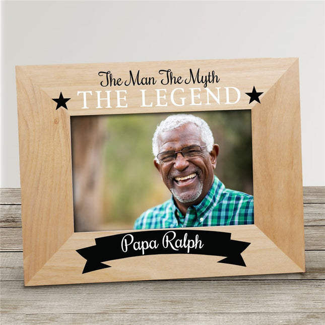 Personalized The Man The Myth The Legend Picture Frame