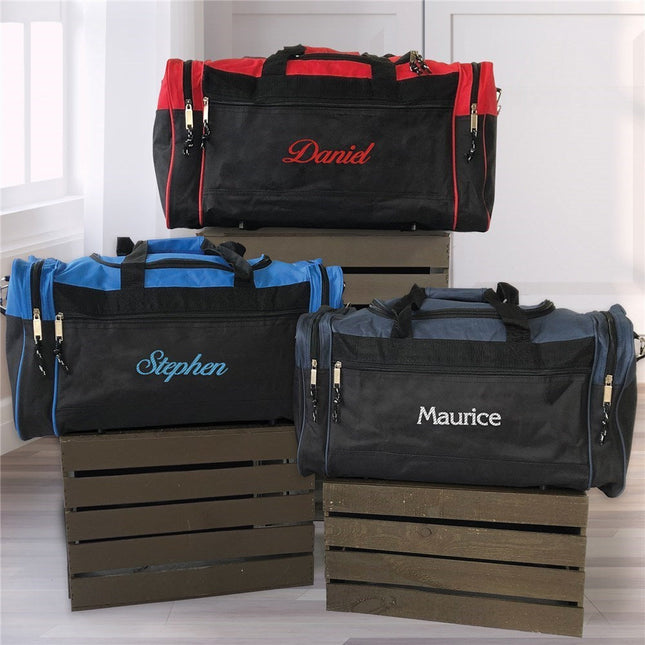 Personalized Travel Duffel Bag