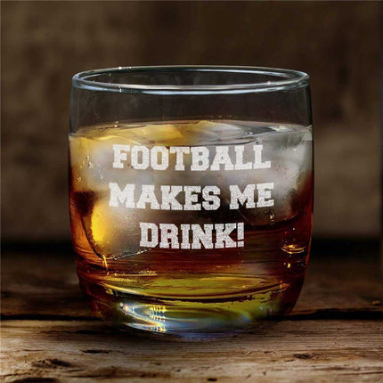 Personalized Whiskey Rocks Glass