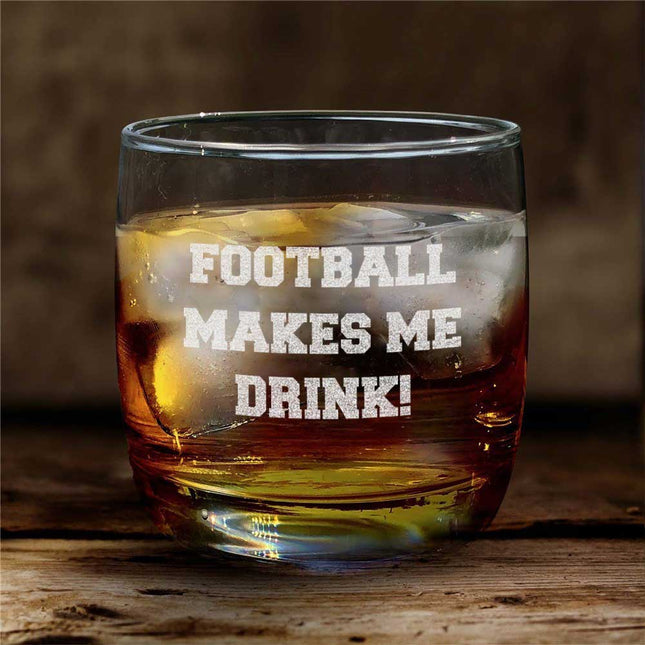 Personalized Whiskey Rocks Glass