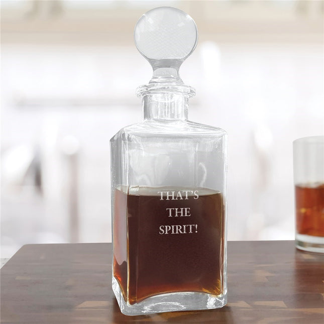 Personalized Luxe Decanter
