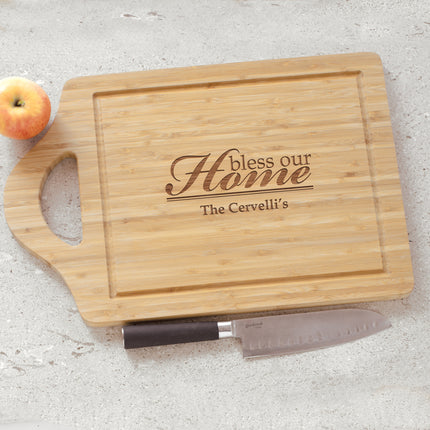 Personalized Bamboo Cutting Board