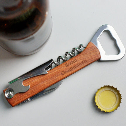 Personalized Bottle Opener Tool