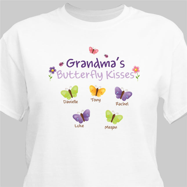 Personalized Butterfly Kisses T-Shirt