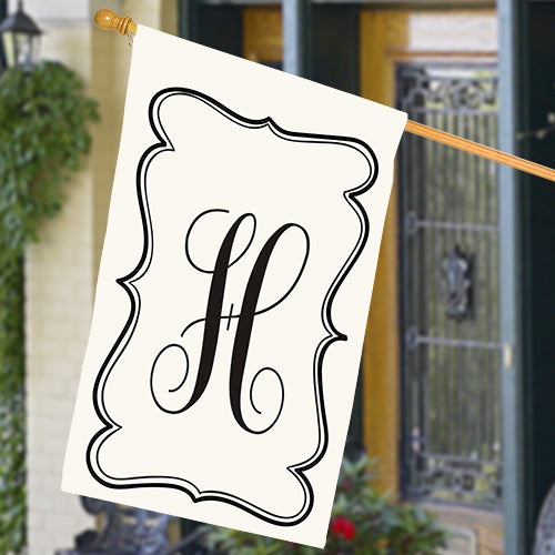 Personalized Monogram House Flag