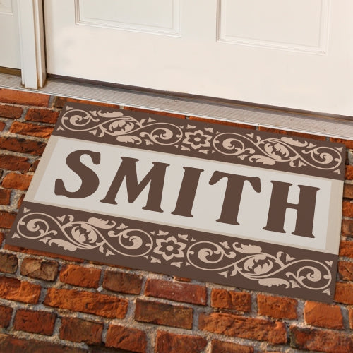 Personalized Family Doormat