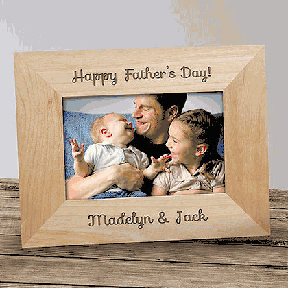 Personalized Happy Father's Day Picture Frame