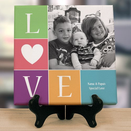 Personalized Love Photo Canvas