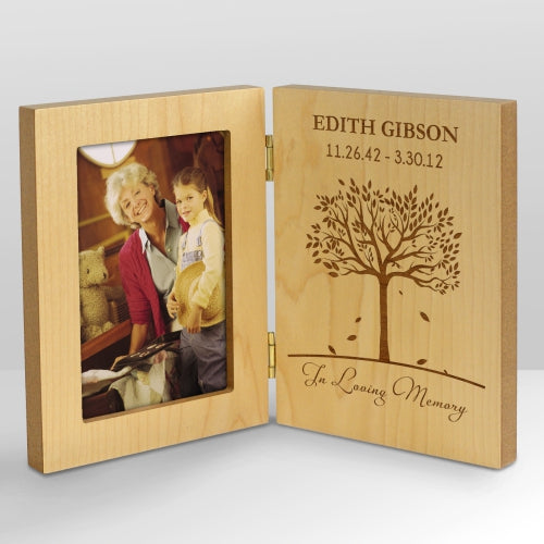 Personalized Memorial Wooden Picture Frame