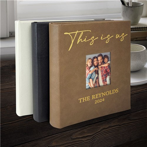 Personalized This Is Us Leatherette Photo Album