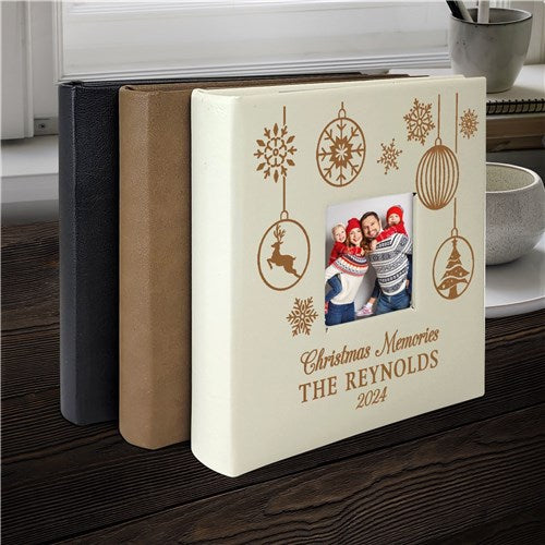 Personalized Hanging Ornaments Leatherette Photo Album