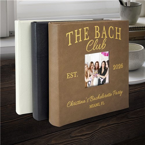 Personalized Bachelorette Leatherette Photo Album