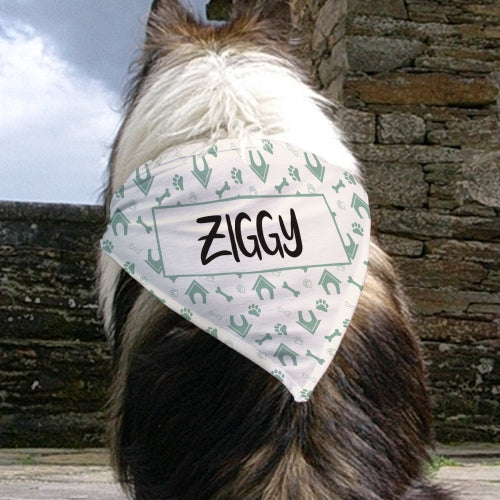 Personalized Dog House Bandana