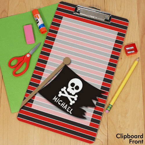 Personalized Pirate Clipboard