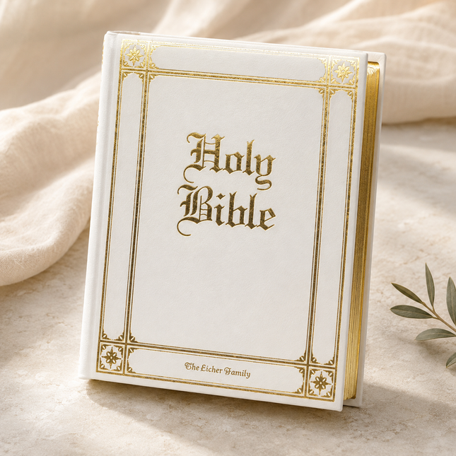 Personalized Heirloom Family Bible