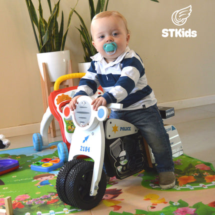 Baby Balance Bike MiniBalance Police Patrol