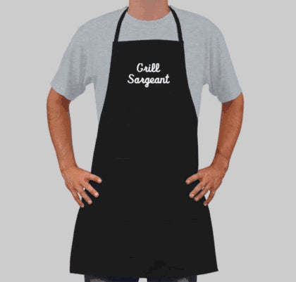 Personalized Chef Apron - Black