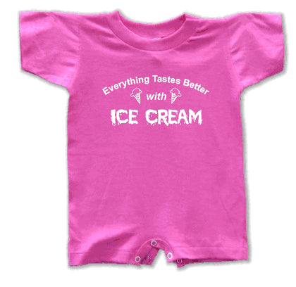 Ice Cream Baby Romper
