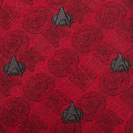 Star Trek TNG Red Delta Shield Men's Tie