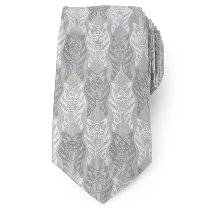 Star Wars Ahsoka Gray Men's Tie
