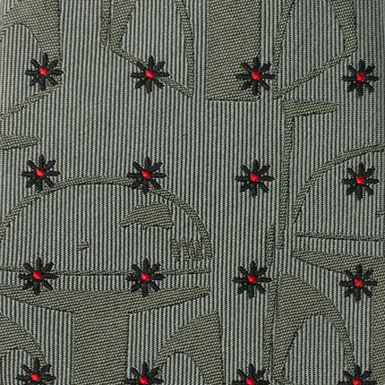 Star Wars Boba Fett Green Floral Motif Tie