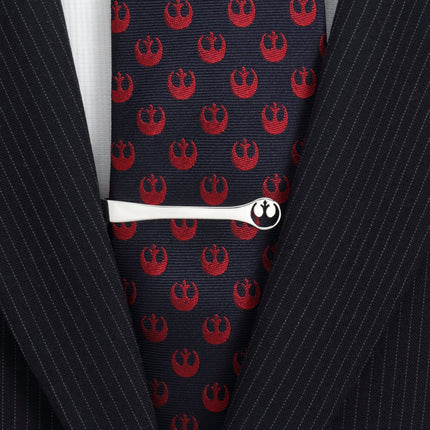 Star Wars Rebel Alliance Crest Cutout Sterling Silver Tie Bar