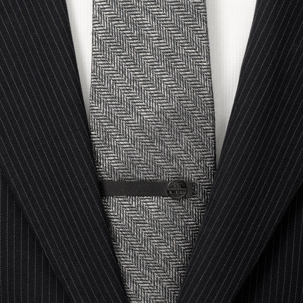 Star Wars Death Star Satin Black Tie Bar