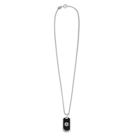 Darth Vader Stainless Steel Cufflinks and Rebel Crest Dog Tags Set