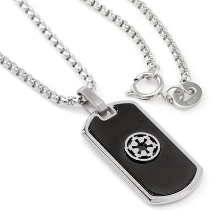Darth Vader Stainless Steel Cufflinks and Rebel Crest Dog Tags Set