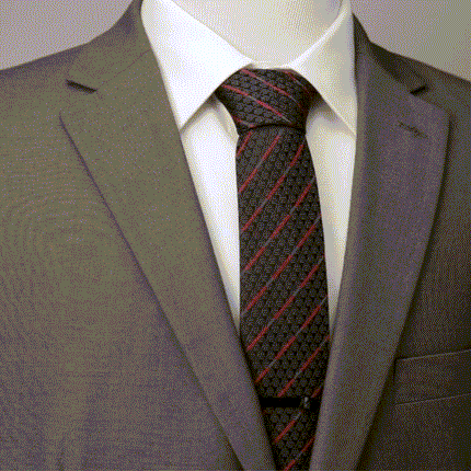 Star Wars Darth Vader LIGHTSABER Black and Red Striped Tie