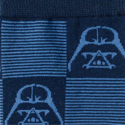 Darth Vader Checkered Socks with Imperial Crest Lapel Pin Gift Set