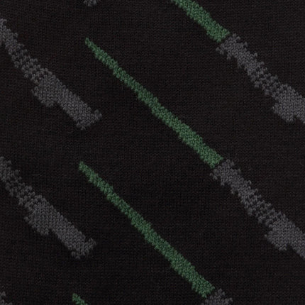 Star Wars Green and Red LIGHTSABER Socks with Jedi Crest Lapel Pin Set