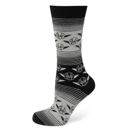 Star Wars Yoda Ombre Pattern Dress Socks with Jedi Crest Lapel Pin