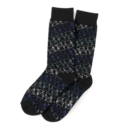 Star Wars Mandalorian 3-Pack Dress Sock and Mythosaur Lapel Pin Set
