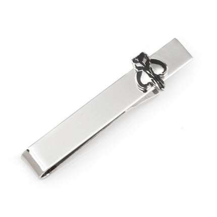 Star Wars Mandalorian Mythosaur Gray Tie, Red Pocket Square, Cufflinks, and Tie Bar Gift Set
