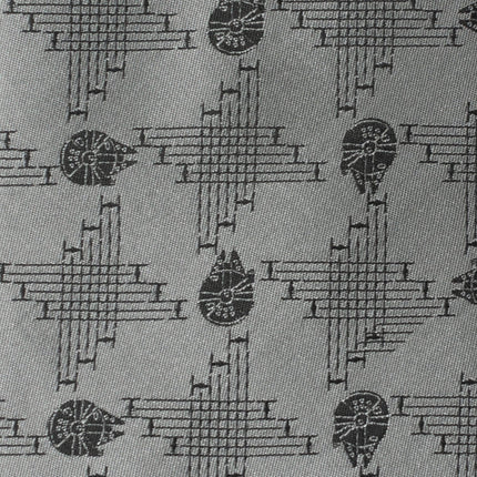 Star Wars Millennium Falcon Gray Tie