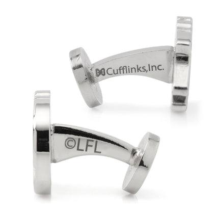 Star Wars Millennium Falcon Silver Inlaid Cufflinks