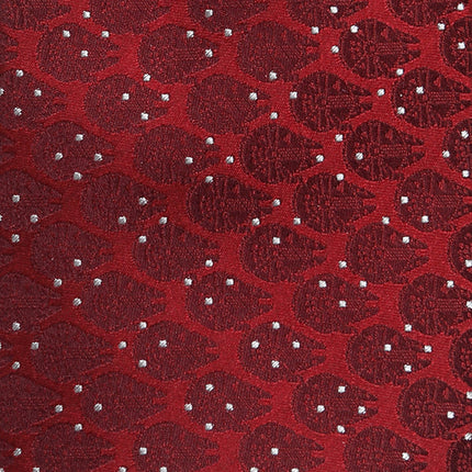 Star Wars Millennium Falcon Red and White Dot Tie