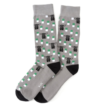Star Wars Mandalorian Dress Socks 3-Pack and Mythosaur Lapel Pin Set