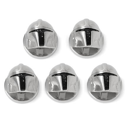 3D Mandalorian Helmet Studs