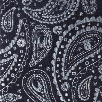 Star Wars Mandalorian Blue Paisley Tie