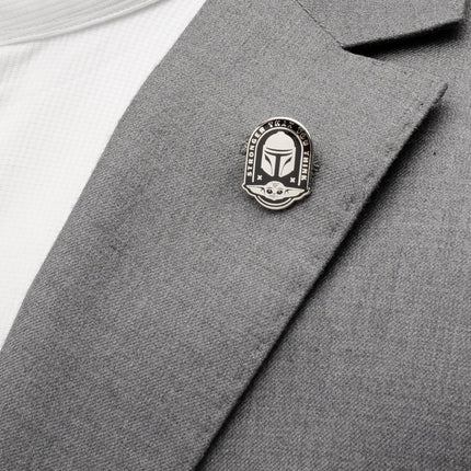 Star Wars Mandalorian and Grogu Stronger Than You Think Lapel Pin