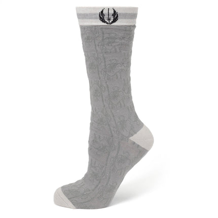 Star Wars Obi-Wan Kenobi Gray Socks and Lapel Pin Gift Set